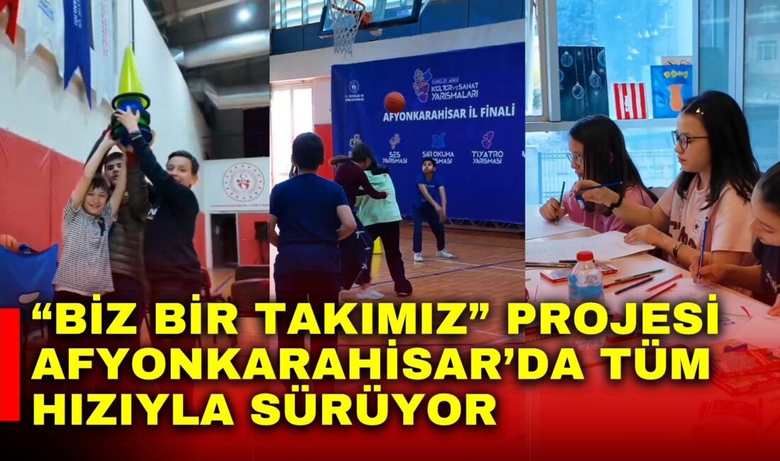 Afyonkarahisar Gençlik ve Spor İl Müdürlüğü tarafından yürütülen çalışmalar kapsamında,