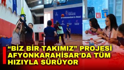 Afyonkarahisar Gençlik ve Spor İl Müdürlüğü tarafından yürütülen çalışmalar kapsamında,