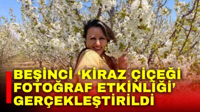 Afyonkarahisar’ın Sultandağı ilçesinde kiraz ağaçlarının çiçek açmasıyla birlikte "Kiraz Çiçeği