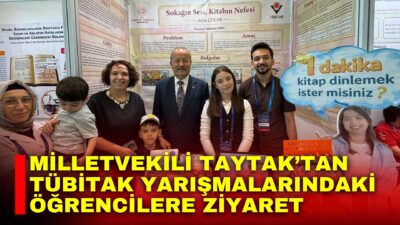 Afyonkarahisar’dan Ankara’ya gelerek TÜBİTAK tarafından düzenlenen 2204-A Lise ve 2204-B