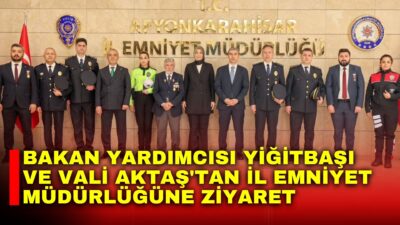 İçişleri Bakan Yardımcısı ve Afyonkarahisar eski Valisi Doç. Dr. Kübra