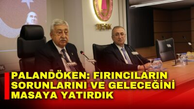 Türkiye Esnaf ve Sanatkârları Konfederasyonu (TESK) Genel Başkanı Bendevi Palandöken,