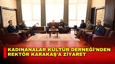 Kadınanalar Kültür Derneği Başkanı Fatma Gülşen Koçak ve beraberindeki heyet,