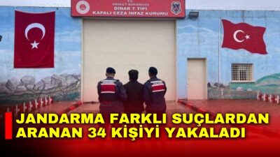 Afyonkarahisar’da jandarma ekipleri tarafından son bir hafta içerisinde gerçekleştirilen denetimlerde