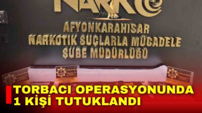 Afyonkarahisar’da polis tarafından gerçekleştirilen uyuşturucu operasyonunda gözaltına alınan 6 kişiden