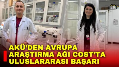 Afyon Kocatepe Üniversitesi (AKÜ) bilim insanları, Avrupa’nın önemli araştırma ağlarından