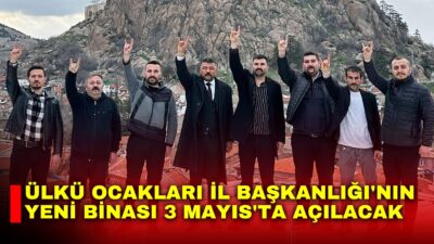 Ülkü Ocakları Afyonkarahisar İl Başkanlığı tarafından 3 Mayıs Milliyetçiler Günü