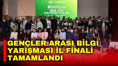Lise ve üniversite kategorilerinde düzenlenen ‘Gençler Arası Afyonkarahisar Bilgi Yarışması’