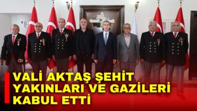 Afyonkarahisar Valisi Dr. Naci Aktaş, Türkiye Harp Malulü Gaziler, Şehit