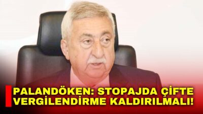TESK Genel Başkanı Bendevi Palandöken, kurumlar vergisi indiriminin ardından kira