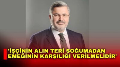 AK Parti Afyonkarahisar Milletvekili Ali Özkaya, 1 Mayıs Emek ve