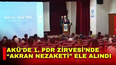 Afyon Kocatepe Üniversitesi (AKÜ) ile Birikim Okulları işbirliğinde “Akran Nezaketi”