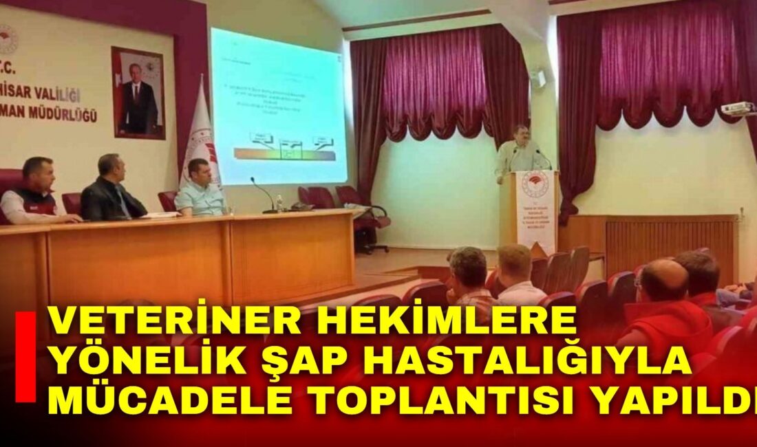Afyonkarahisar’da ‘Şap Hastalığı ile Mücadele, Kontrol ve Biyogüvenlik’ konulu eğitim