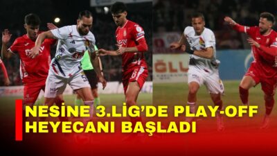 Nesine 3.Lig’de play-off müsabakaları başladı. 2. Lig'e yükselme yolunda Balıkesirspor