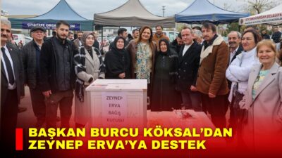 Afyonkarahisar Belediye Başkanı Burcu Köksal, SMA Tip-1 hastası Zeynep Erva