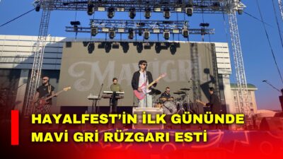 Afyonkarahisar’da düzenlenen HayalFest, müzik dolu atmosferi ve yoğun katılımla başladı.