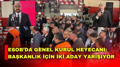 Afyonkarahisar Esnaf ve Sanatkarlar Odaları Birliği (ESOB) Olağan Genel Kurulu,