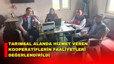 Afyonkarahisar’da tarımsal alanda hizmet veren kooperatiflerin faaliyetleri ve sürdürülebilir üretim