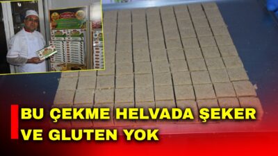 Afyonkarahisar’da glütensiz gıda ürünleri üzerine Ar-Ge çalışmaları yürüten şekerleme ustası