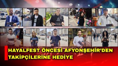 Afyonşehir, kentte düzenlenen festival ve etkinliklerde vatandaşlara yönelik sürprizlerine bir
