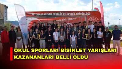 Afyonkarahisar’da Okul Sporları çerçevesinde düzenlenen Yıldız, Genç A ve Genç