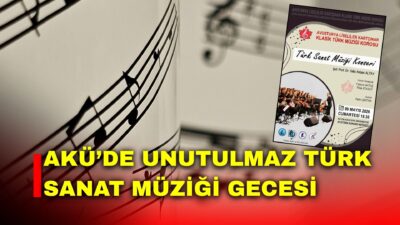 Bu akşam sanat dolu bir buluşma Afyonkarahisar’da… Avusturya Liseliler Kartçınar