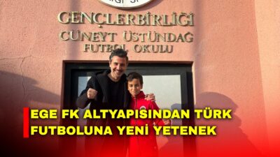 Afyonkarahisar Ege Futbol Kulübü altyapısında yetişen 2016 doğumlu futbolcu Eymen
