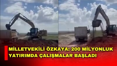 AK Parti Afyonkarahisar Milletvekili Ali Özkaya, yaklaşık 200 milyon lira
