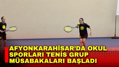 Afyonkarahisar Gençlik ve Spor İl Müdürlüğü koordinesinde düzenlenen Okul Sporları