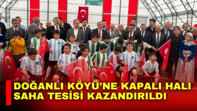 Afyonkarahisar’ın Dinar ilçesine bağlı Doğanlı Köyü’nde çocuklar ve gençlere yönelik
