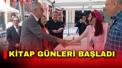 Afyonkarahisar’da Kitap Günleri etkinliği başladı. Zafer Meydanı'nda düzenlenen programın açılışı