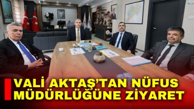 Afyonkarahisar Valisi Dr. Naci Aktaş, Afyonkarahisar İl Nüfus ve Vatandaşlık