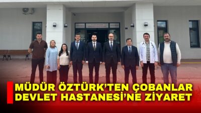 Afyonkarahisar İl Sağlık Müdürü Dr. Hakkı Öztürk, hasta kabulüne yeni
