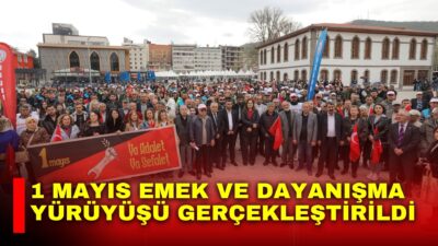 CHP Afyonkarahisar İl Başkanlığı’nın 1 Mayıs Emek ve Dayanışma Günü