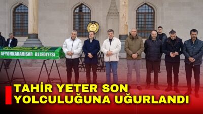 Afyonkarahisar’da PTT’den emekli Tahir Yeter hayatını kaybetti.