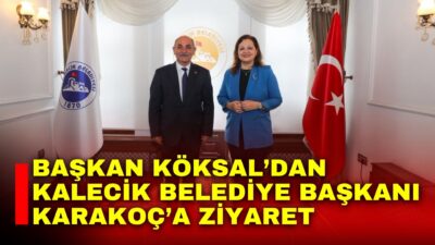 Afyonkarahisar Belediye Başkanı Burcu Köksal, Ankara Kalecik Belediye Başkanı Satılmış