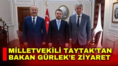 MHP Afyonkarahisar Milletvekili Mehmet Taytak, Adalet Bakanı Akın Gürlek’i makamında