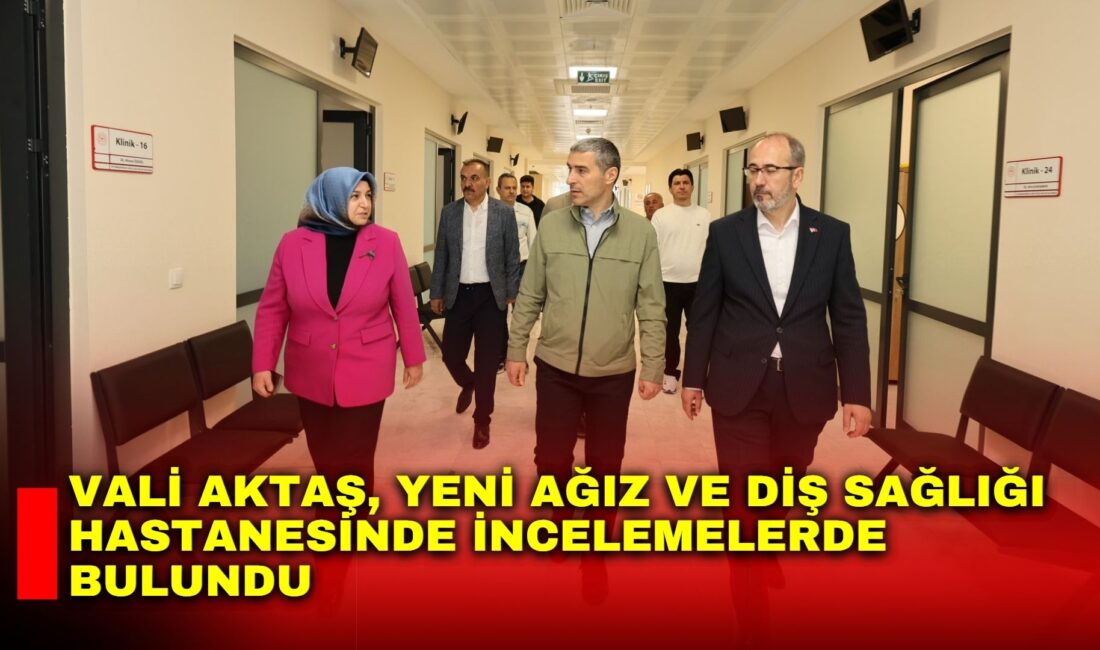Afyonkarahisar Valisi Dr. Naci Aktaş, inşaat çalışmaları tamamlanan ve hafta