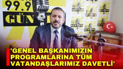 Anahtar Parti Afyonkarahisar İl Başkanı Üzeyir Aladağ, Gün FM’in konuğu