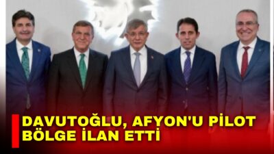 Gelecek Partisi Genel Merkezi’nde gerçekleştirilen Ege Bölgesi İl Başkanları toplantısına