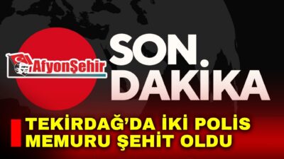 Tekirdağ’ın Çorlu ilçesinde meydana gelen silahlı kavga olayına müdahale eden