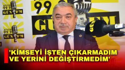 Şuhut Belediye Başkanı Muhittin Özaşkın, Gün FM’de Gazeteci İsmail Akar’ın