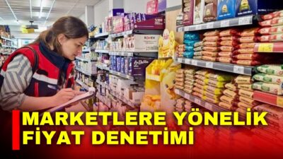 Afyonkarahisar’da Tarım Ürünleri Fiyat İzleme Sistemi (TÜFİS) çerçevesinde marketlere yönelik
