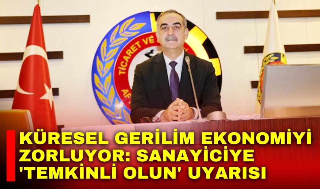 Afyonkarahisar Ticaret ve Sanayi Odası’nın nisan ayı toplantısında konuşan Meclis