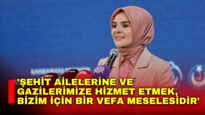 Bakan Göktaş, 'Kahramanlarımızın Anne ve Eşleriyle Anneler Günü Programı'nda konuştu: