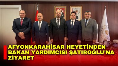 Milliyetçi Hareket Partisi (MHP) Afyonkarahisar Milletvekili Mehmet Taytak, beraberindeki heyetle