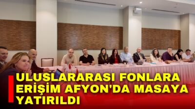 Zafer Kalkınma Ajansı koordinasyonunda düzenlenen Dış Fonlar Takımı (DFT) projesinin