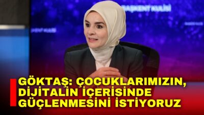 Bakan Göktaş, Kanal 7 canlı yanında soruları yanıtladı: "Çocuklarımızın, dijitalin