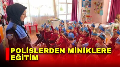 Afyonkarahisar’da polis ekipleri tarafından öğrencilere yönelik başlatılan eğitim çalışması devam