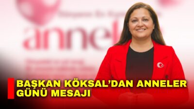 Afyonkarahisar Belediye Başkanı Burcu Köksal, Anneler Günü dolayısıyla hesabından bir